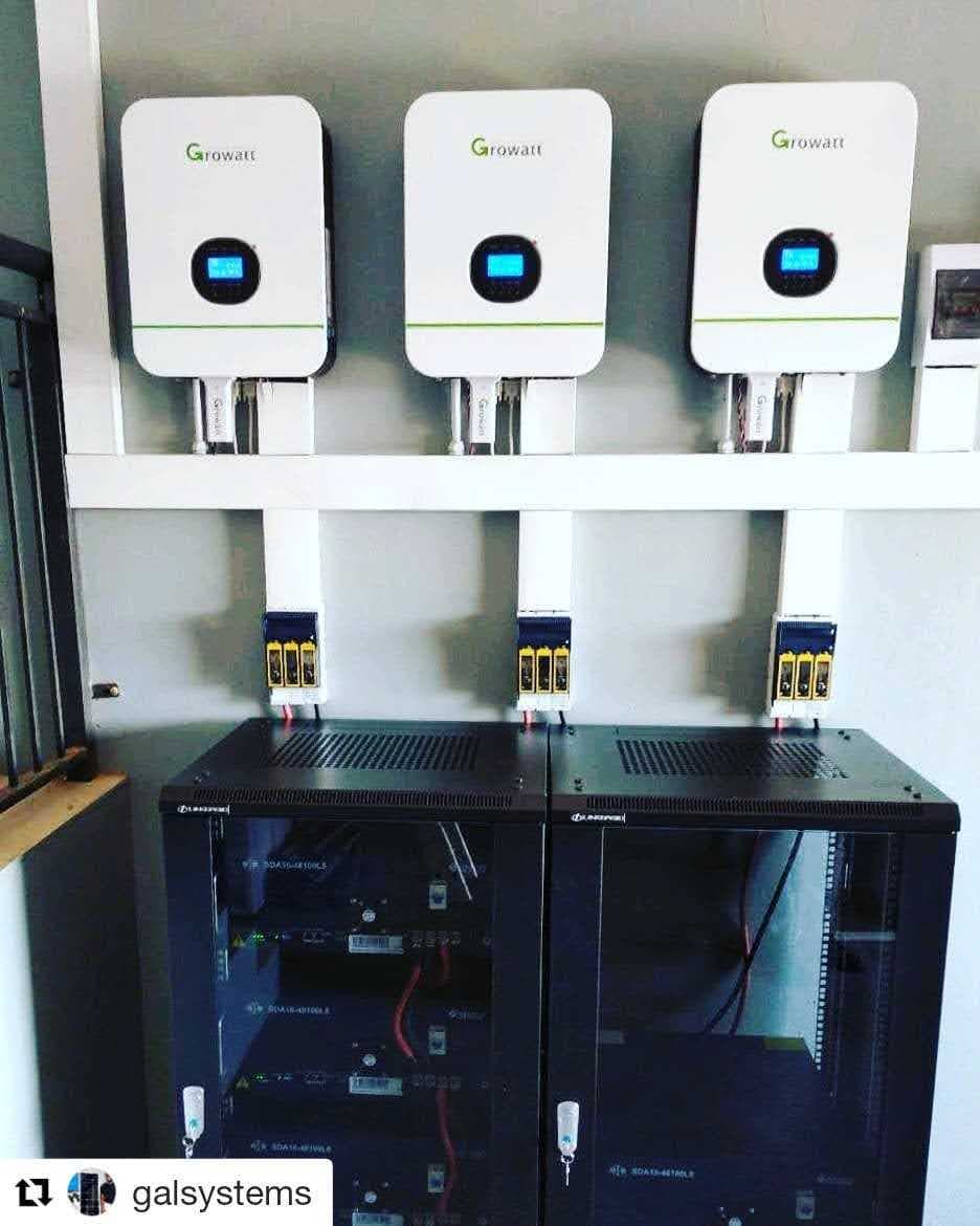 Solar panel installation project.